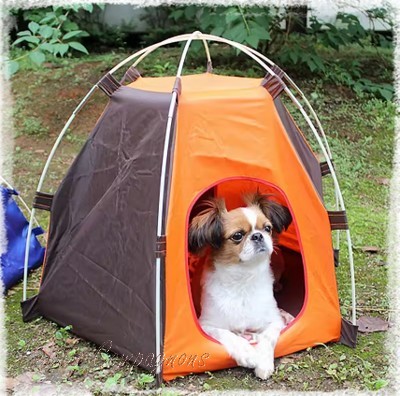 Quorvex Tente Pour Chat De Camping, Anti-UV Portable Abri