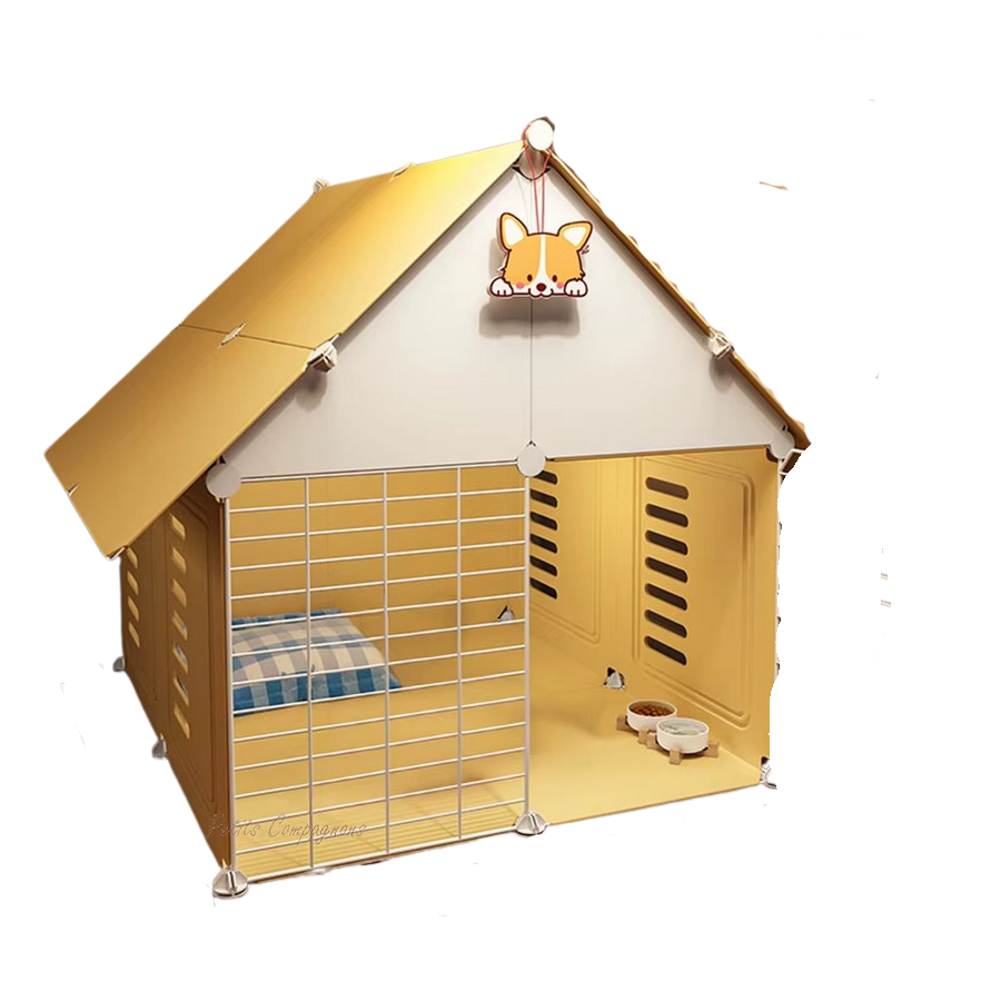 Niche-d-education-pour-chien-Cage-de-dressage-chiot-Cage-d-interieur-porte-securisee-pour-animaux