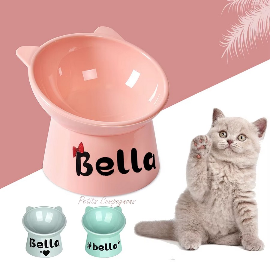 Bol-sureleve-incline-personnalise-pour-chat-Gamelle-sureleve-personnalise-nom-chien-Bol-design-incline-a-personnaliser-nom-animal