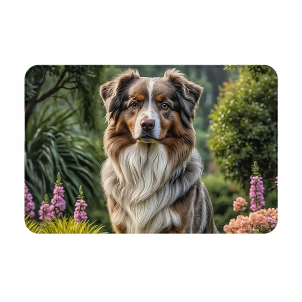 Carolines Treasures CK7941DDM 14 X 21 Po Vieux Chien De Berger Anglais Doux Plat De S Chage La Maison Mat