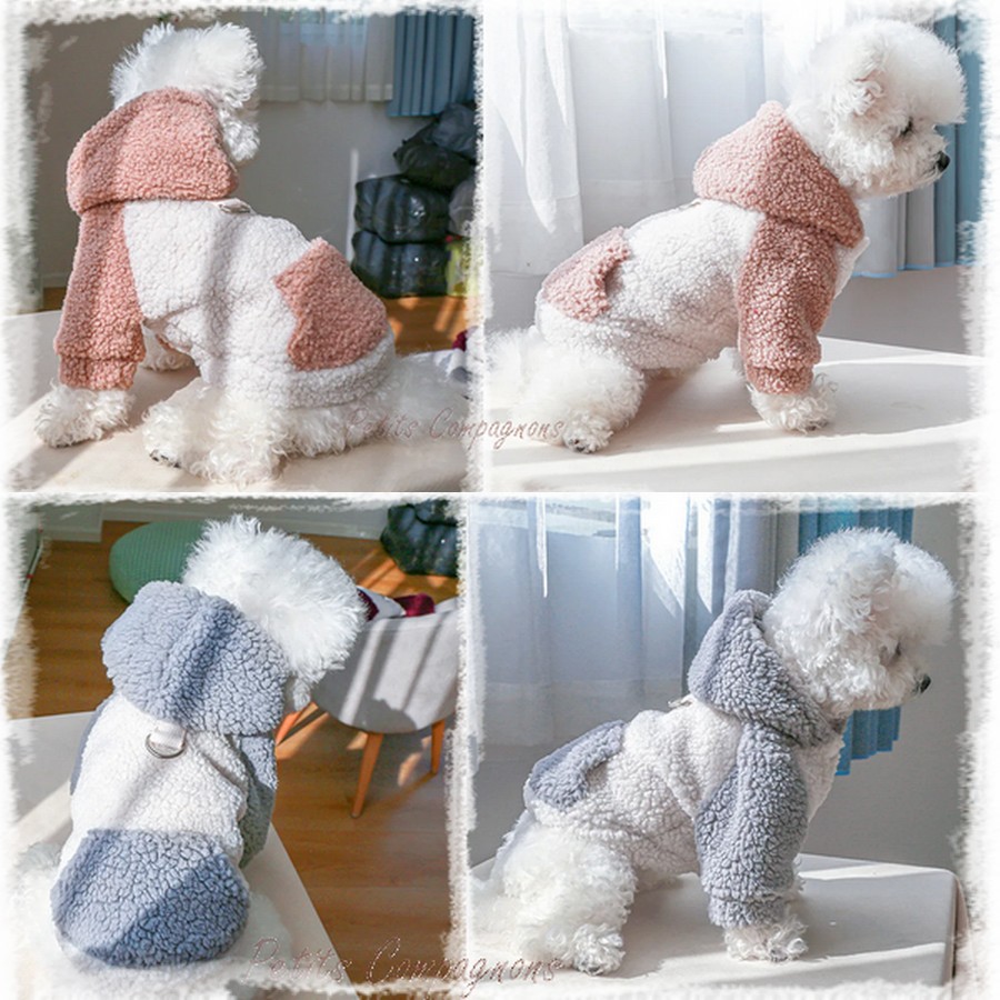 Vêtement-chaud-confortable-pour-chien-Manteau-en-peluche-pour-chien-Doudoune-hiver-chien