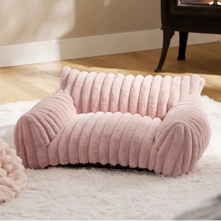 Canape-orthopedique-pour-animaux-Canape-lit-rembourre-pour-chien-Couchage-mémoire-de-forme-chat-chien