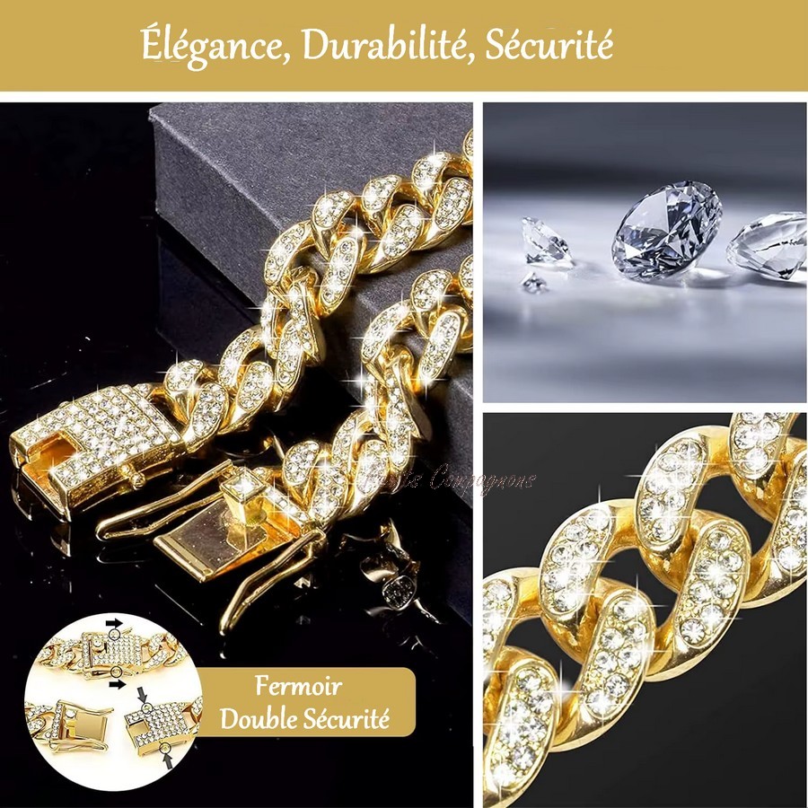 Bijou-collier-diamant-pour-animaux-Collier-strass-chien-Bijou-strass-chat