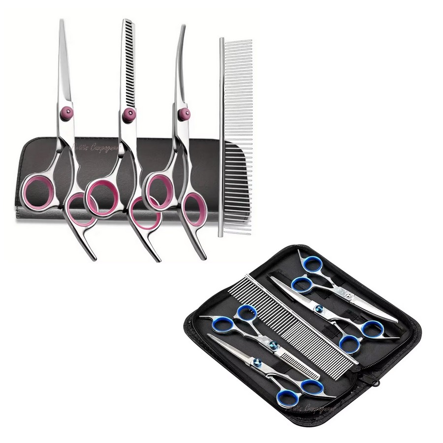 Trousse ciseaux de toilettage professionnel