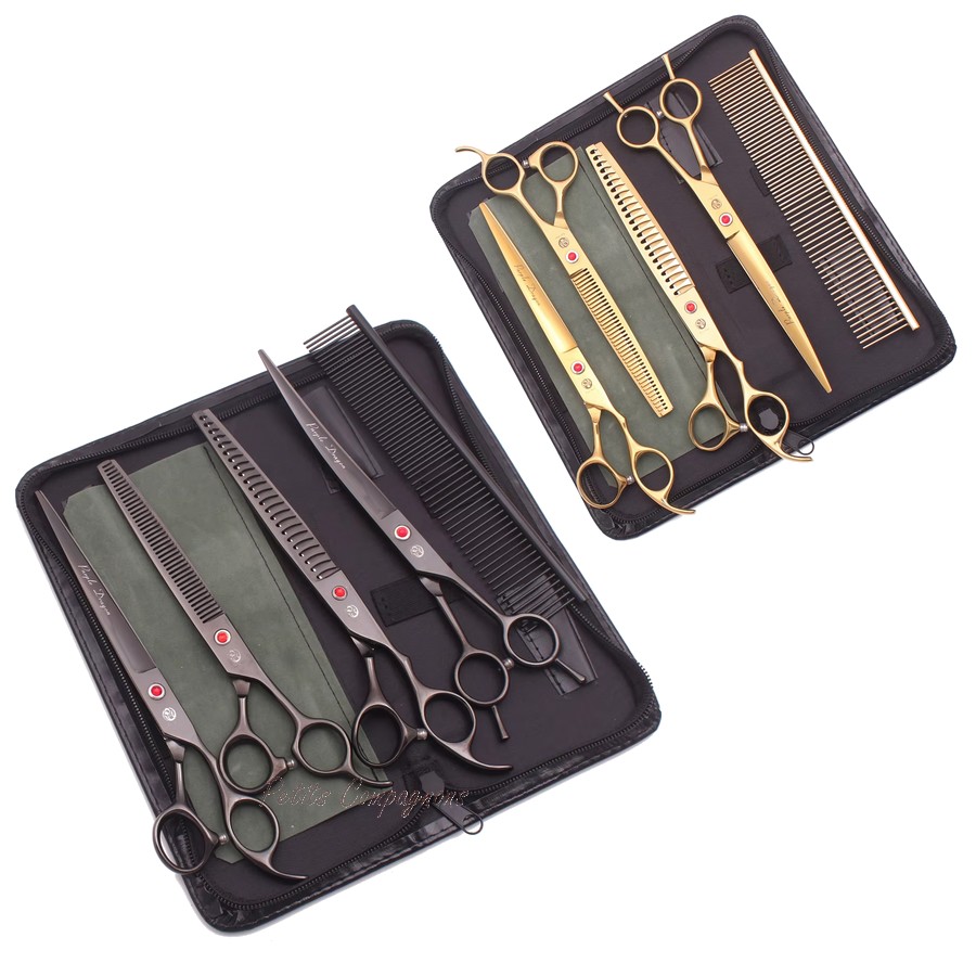 Kit de Ciseaux de Toilettage Professionnel