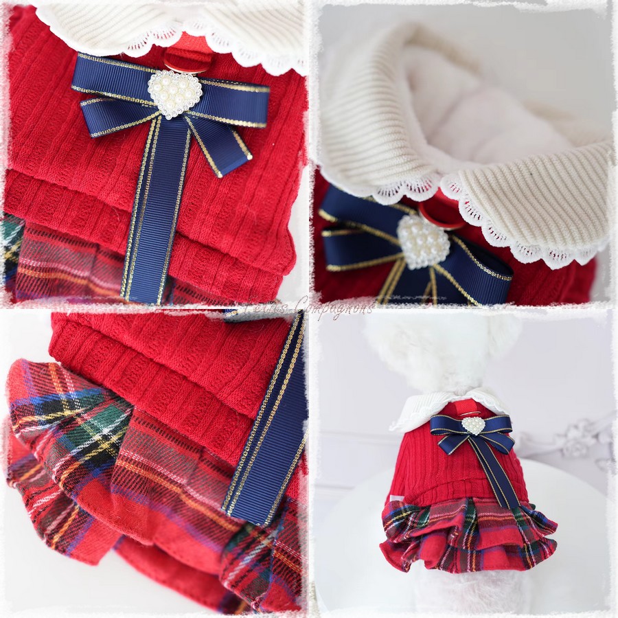 Pull-noel-luxe-pour-animaux-Robe-noel-fashion-pour-chien-chat-Vetement-hiver-tendance-pour-animal-de-compagnie