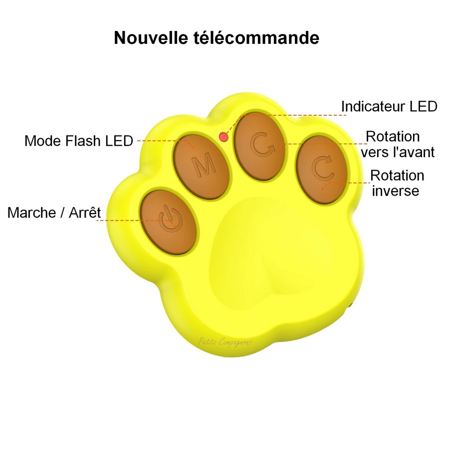 Balle-automatique-led-telecommande-chien