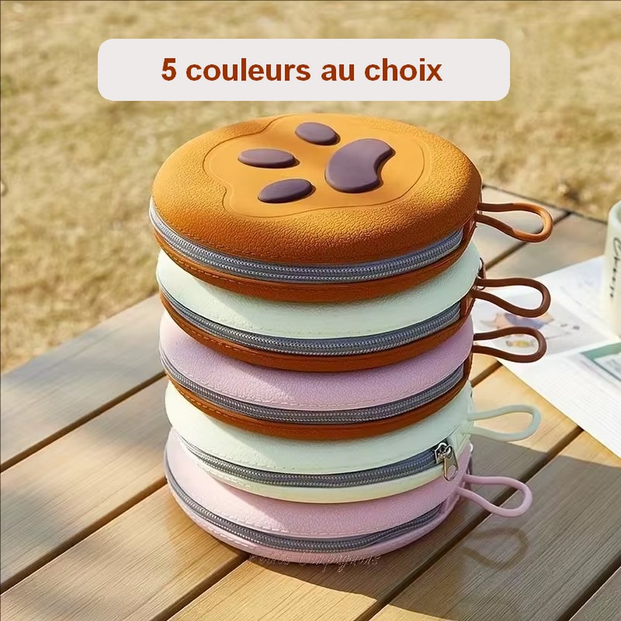 Gamelle-design-chien-pliable-Bol-pliable-tendance-chat-Bol-2-en1-pliable