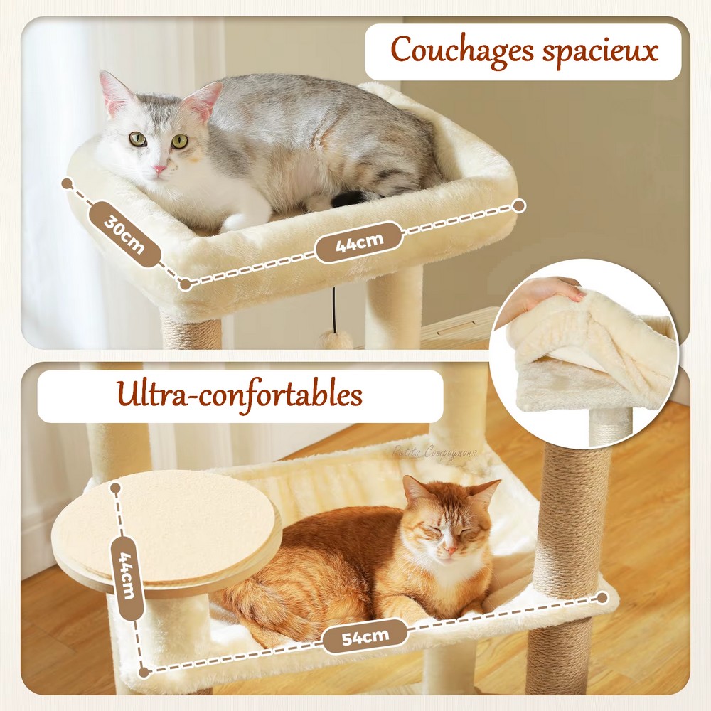 arbre-a-chat-moderne-hamac-balle