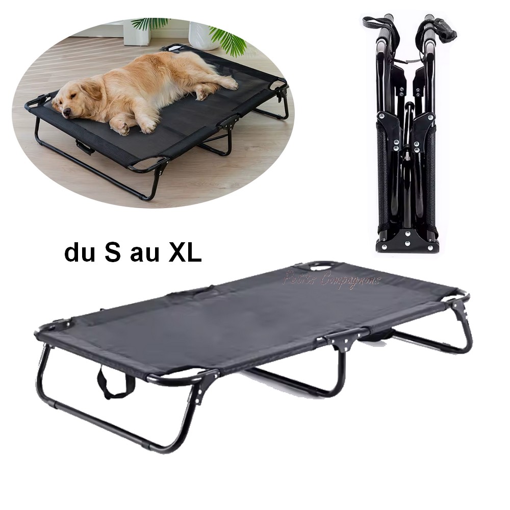 Lit de camp pliable