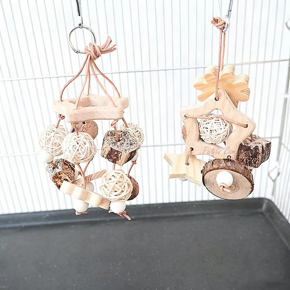 jouet-suspendu-naturel-cage-oiseau