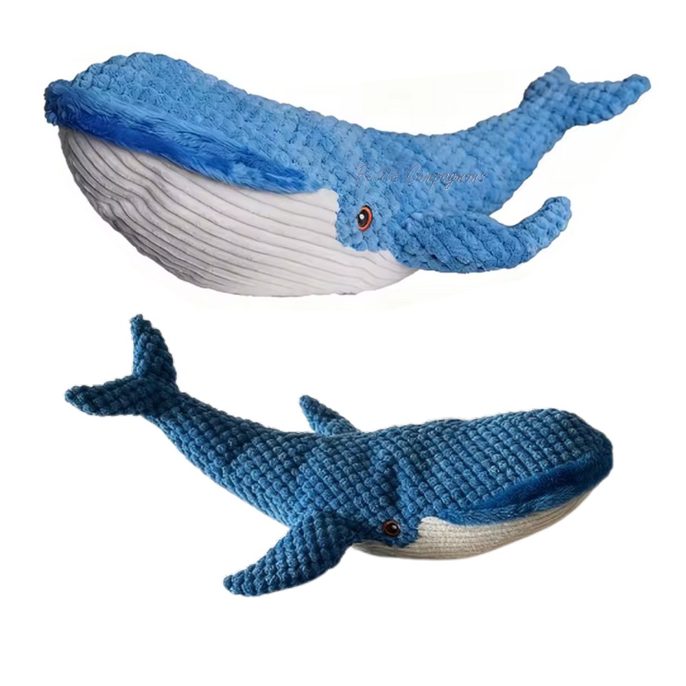 Baleine en peluche