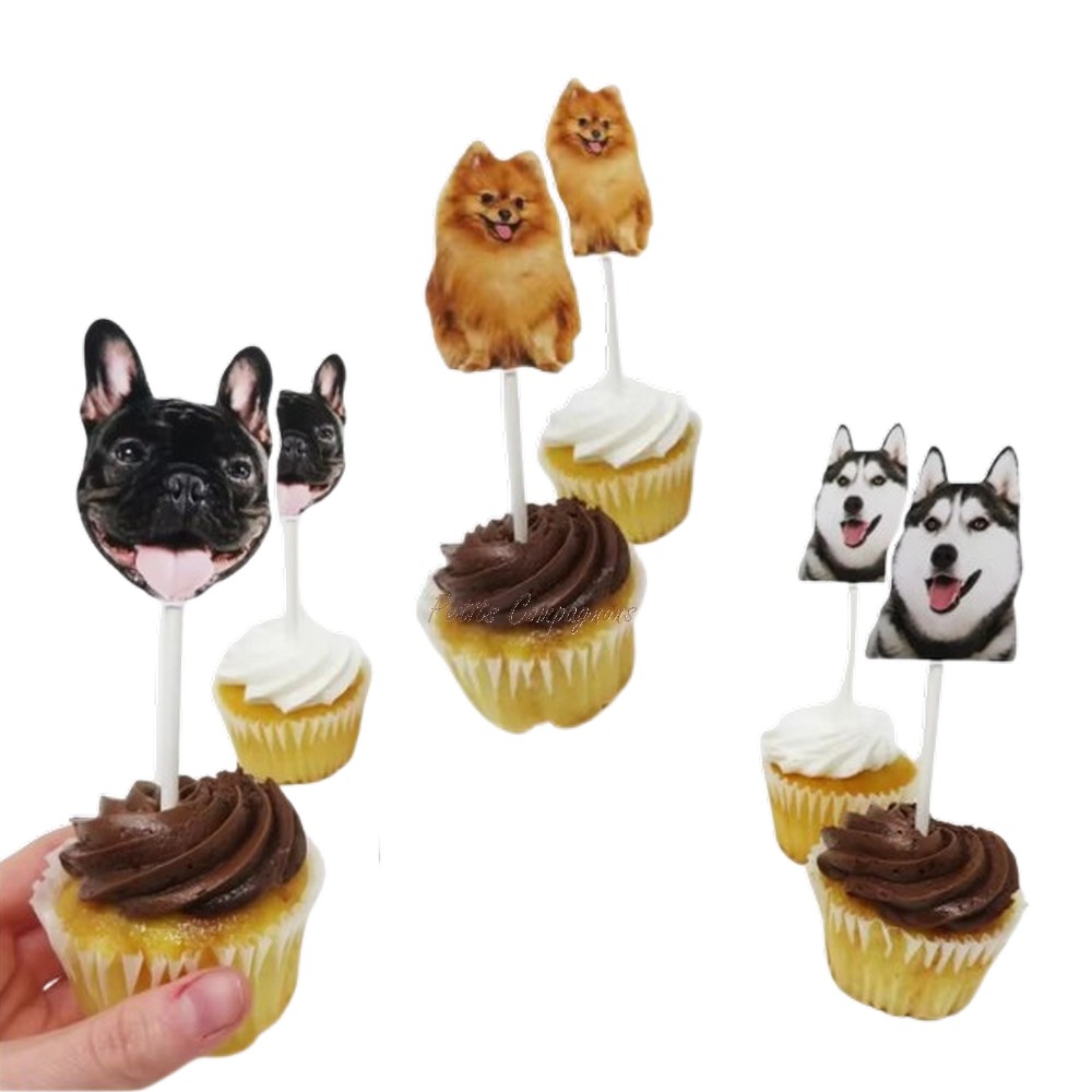 Cake topper Vanille