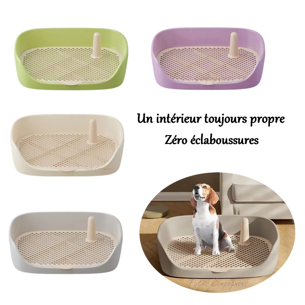 Litière anti-éclaboussures