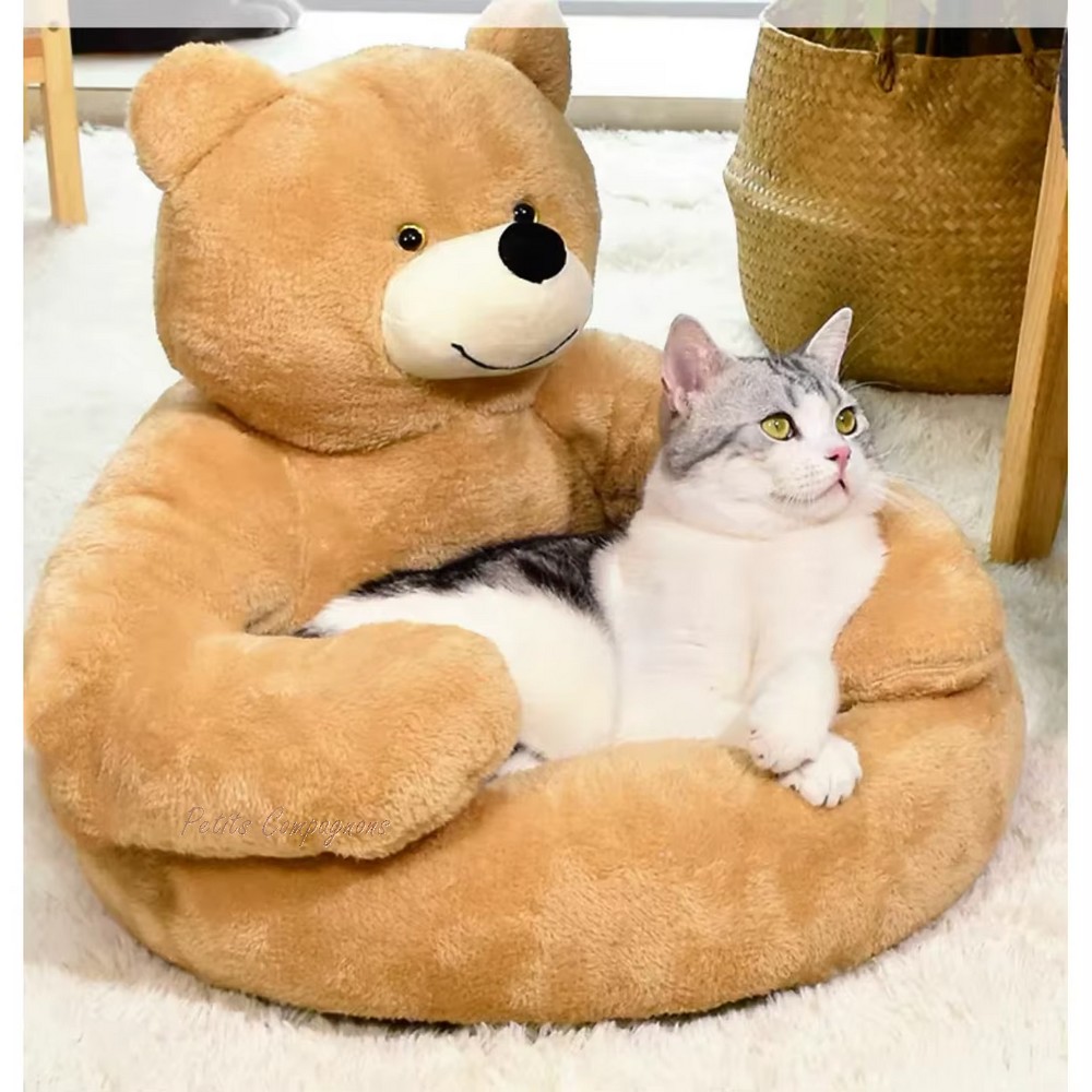 panier-rond-en-peluche-pour-chat