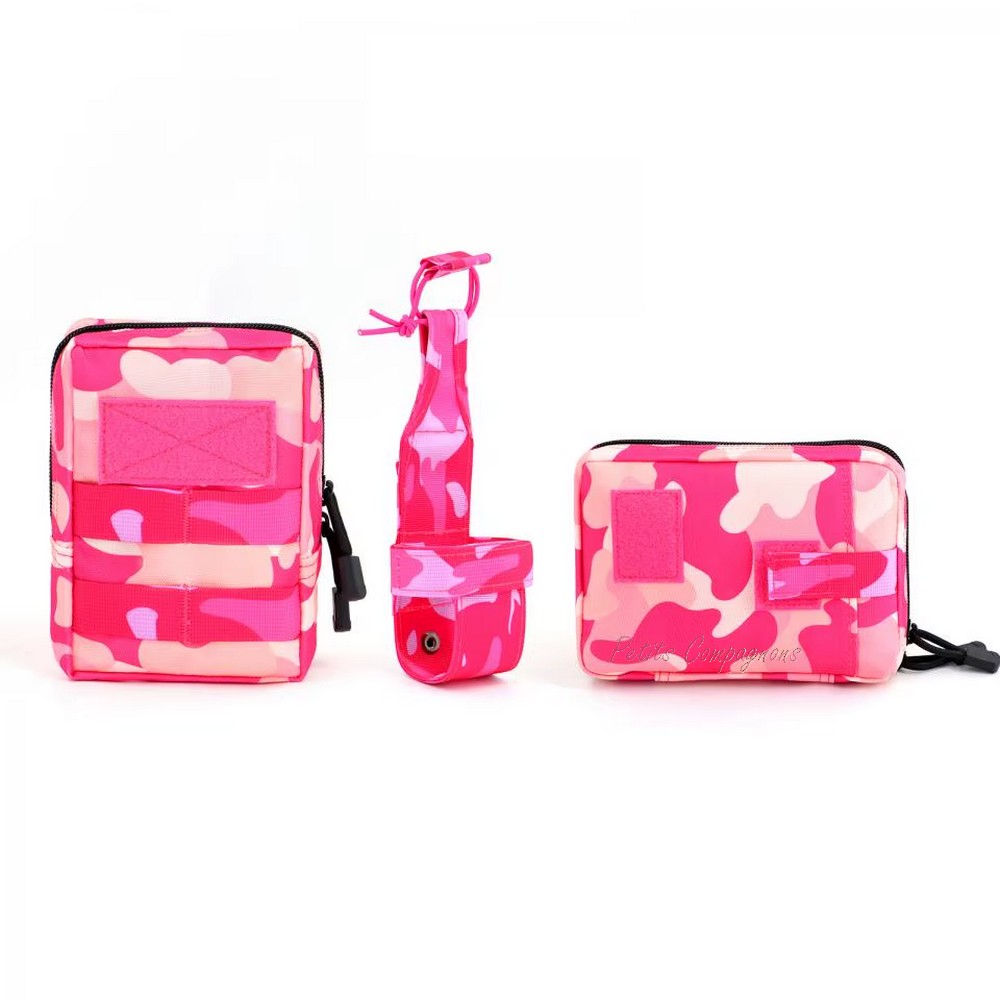 sac-de-bat-militaire-rose-chien