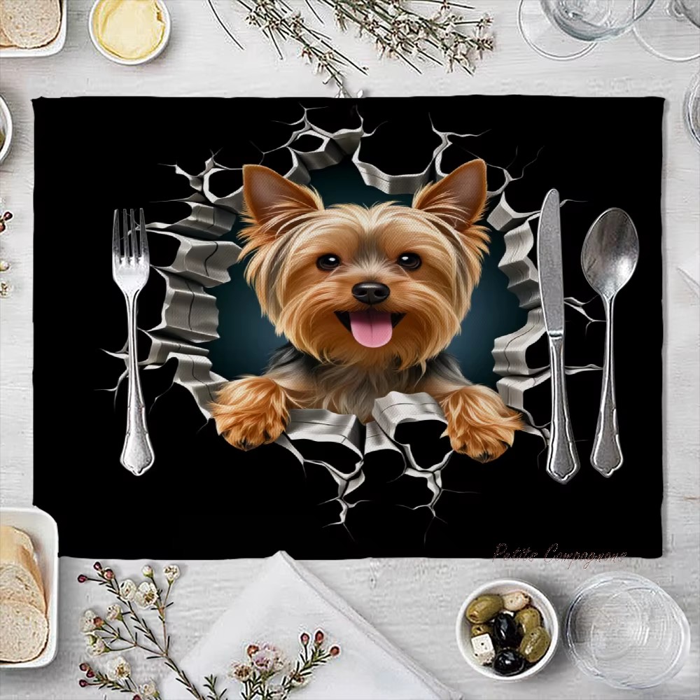 Set de table motif chien