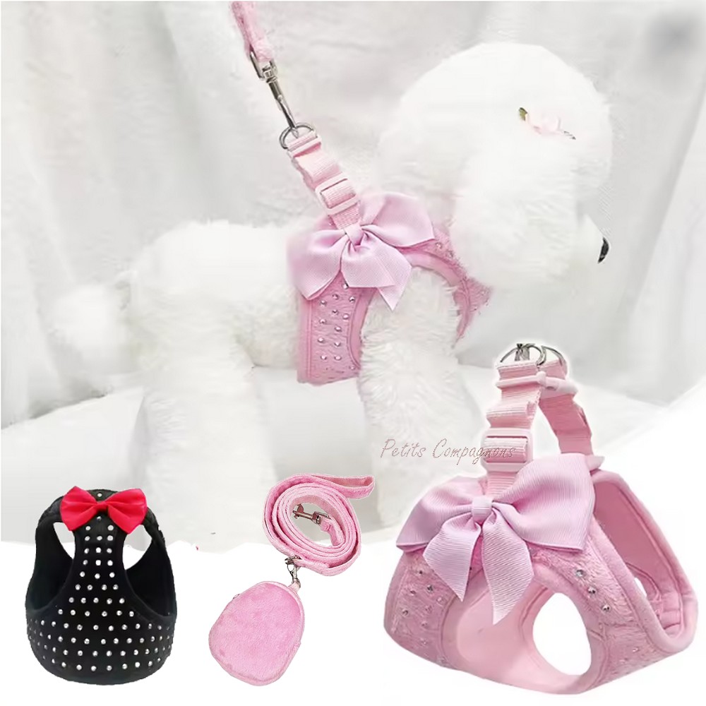 Harnais réglable en strass