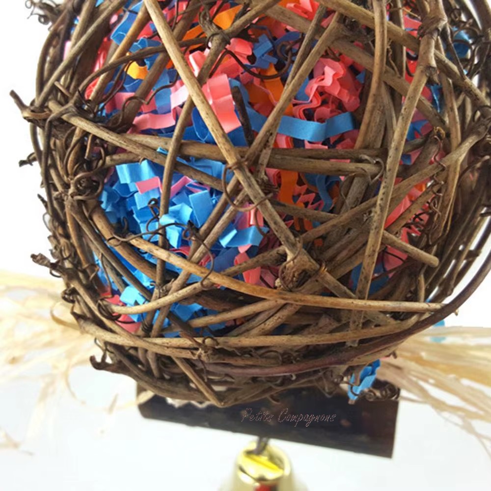 decoration-noel-cage-oiseau