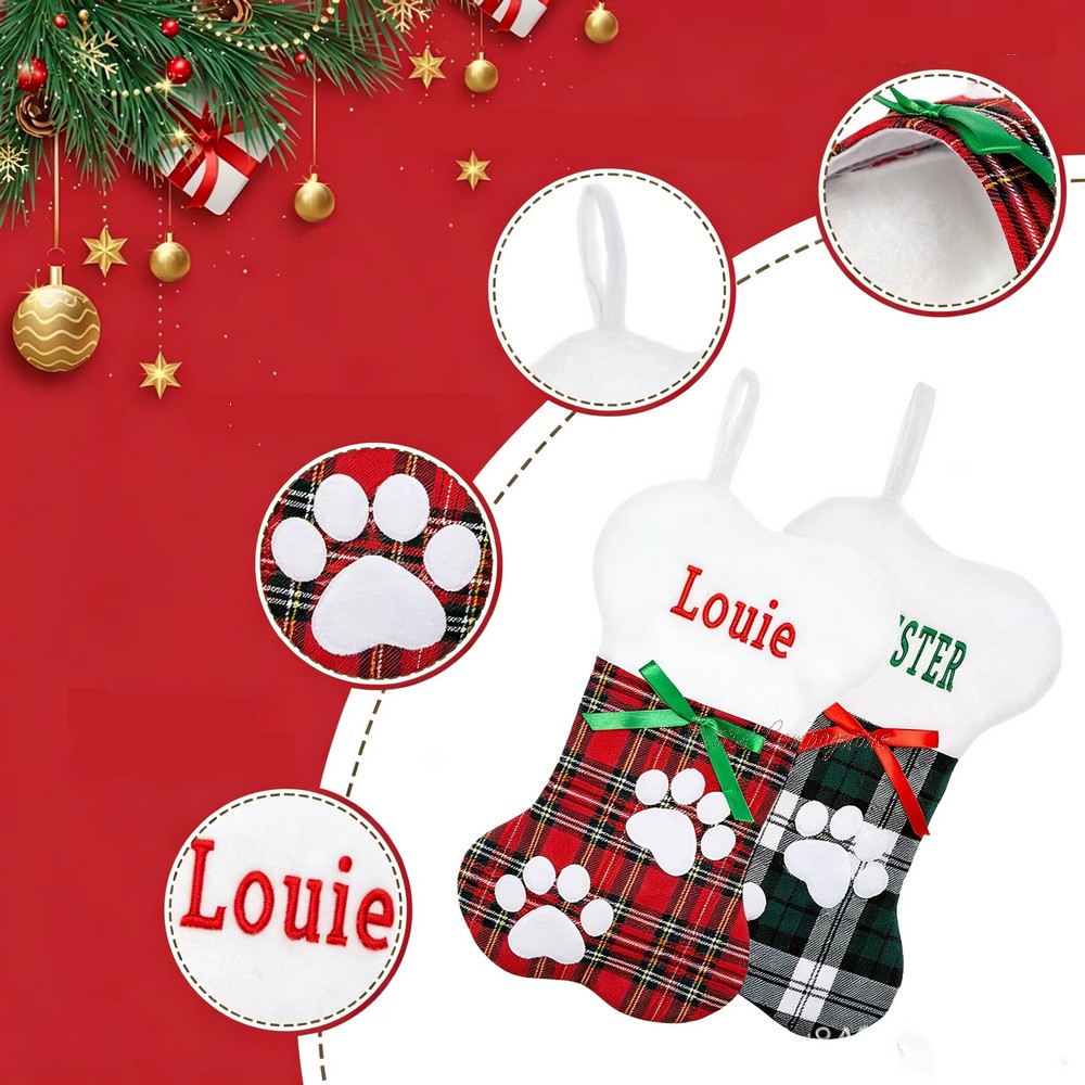 Pochette friandises de Noël