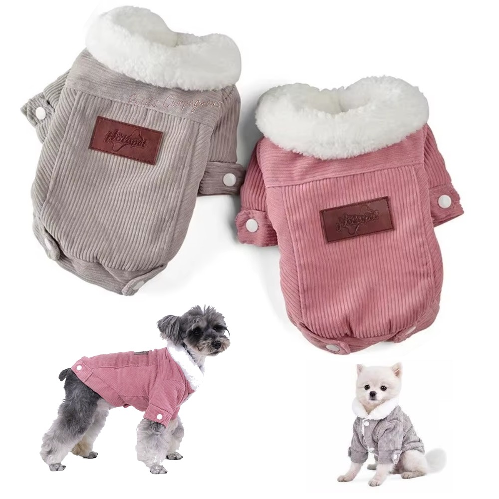 Blouson Velours Côtelé