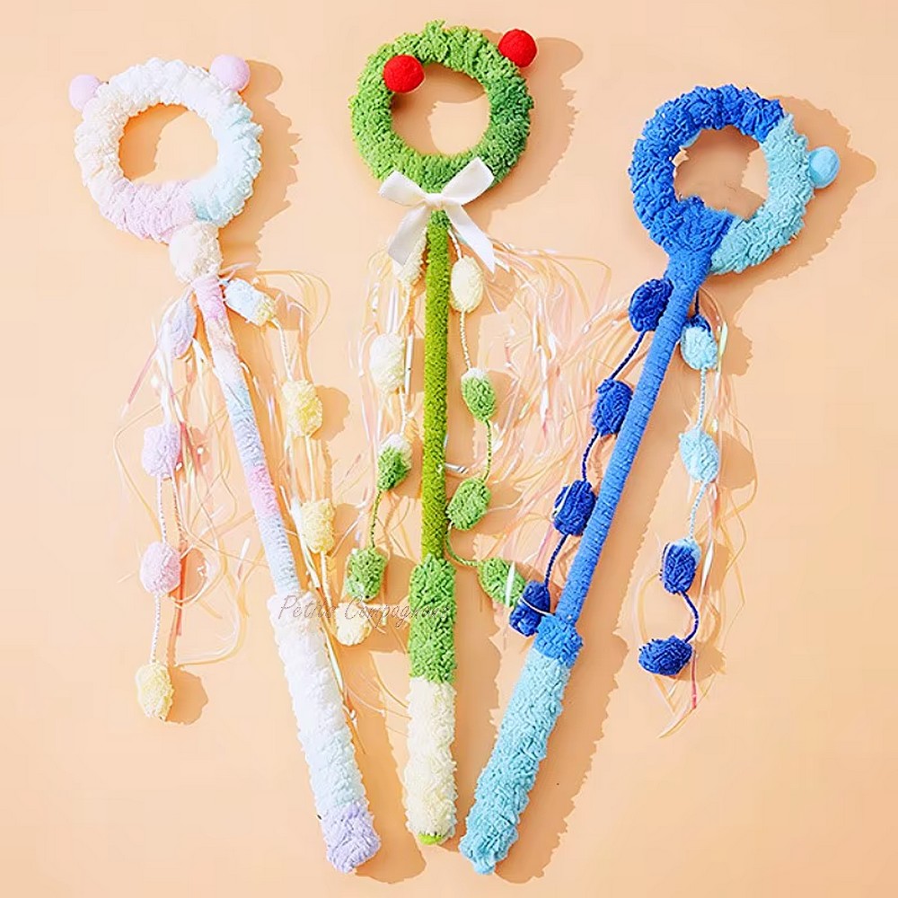 Baguette Pompons - Design Noël