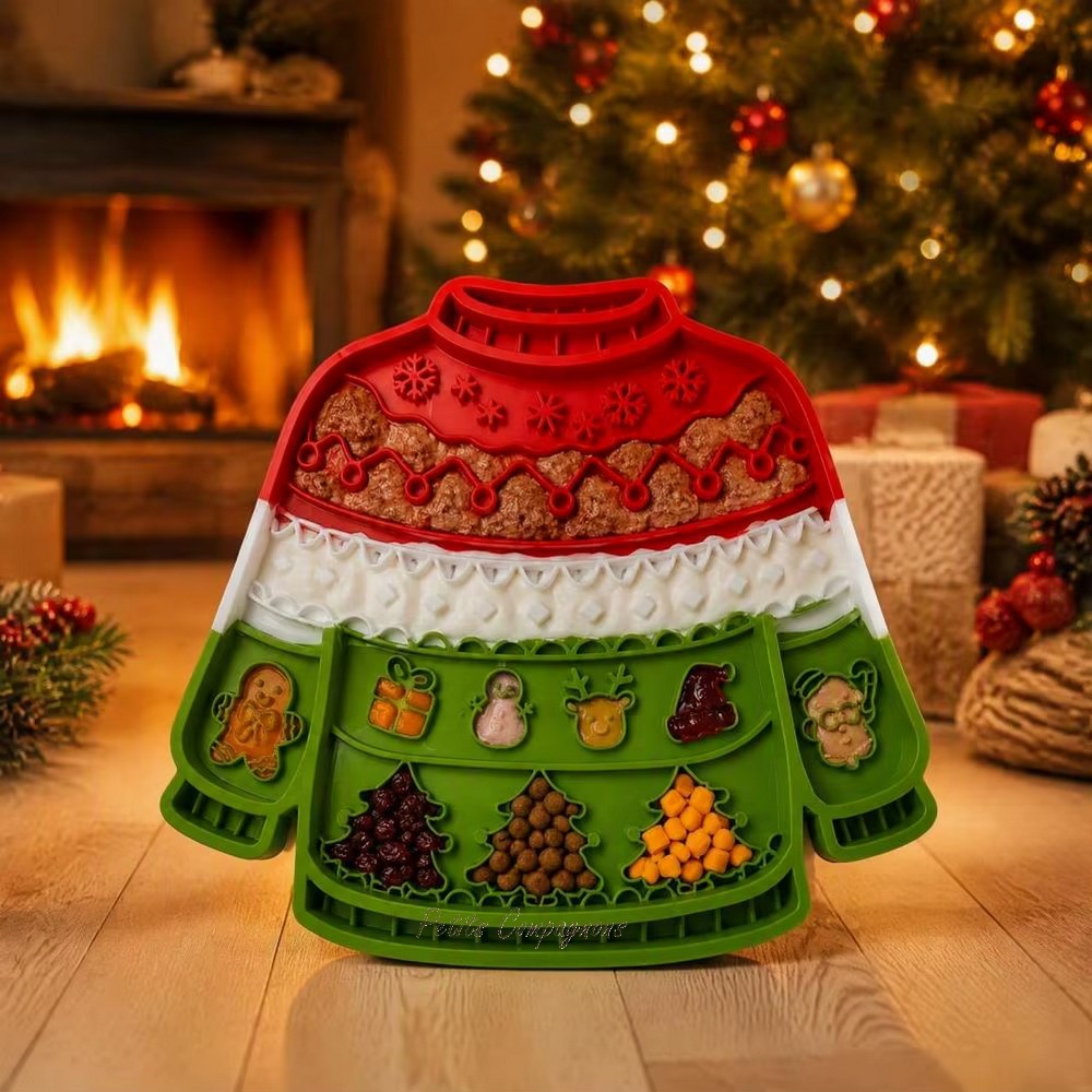 Tapis à Lécher - Pull de Noël