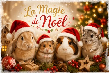 Boutique de Noël pour rongeurs