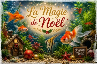 Boutique de Noël Aquarium - Poissons