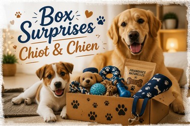 Box surprises pour chiot et chien adulte