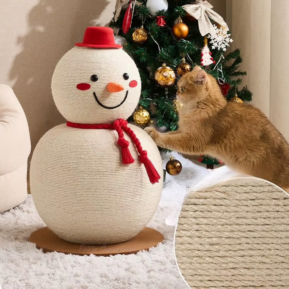 griffoir-bonhomme-de-neige-chat
