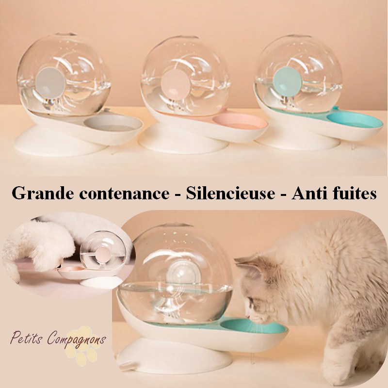 Fontaine-a-eau-escargot-Fontaine-a-eau-design-Distributeur-d-eau-pour-chat-Fontaine-a-eau-pour-chien