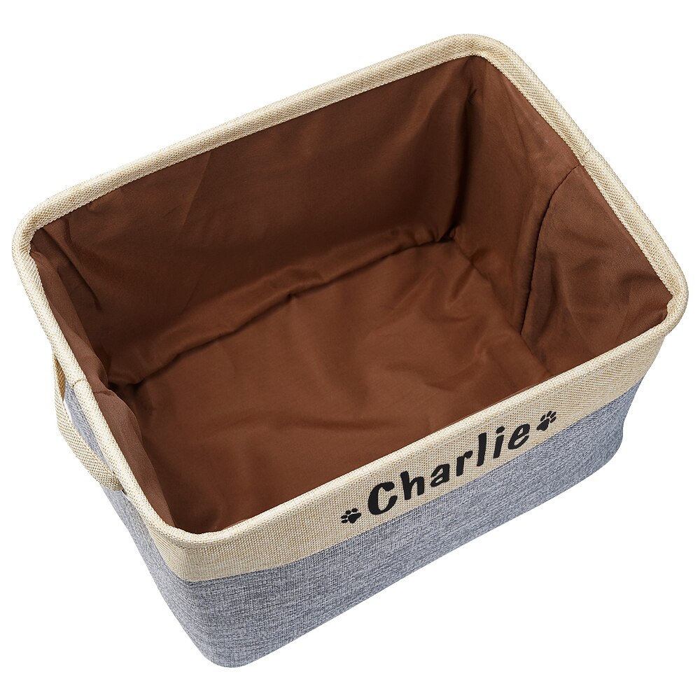 Boite-rangement-personnalisee-Panier-jouets-chien-Coffre-a-jouets-chat-Rangement-personnalisee-animaux-Cadeau-personnalise-insolite