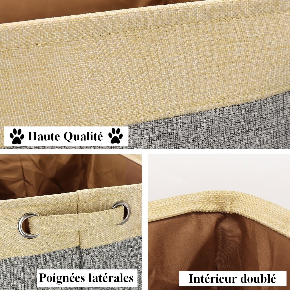 Boîte rangement personnalisée pour animaux de compagnie