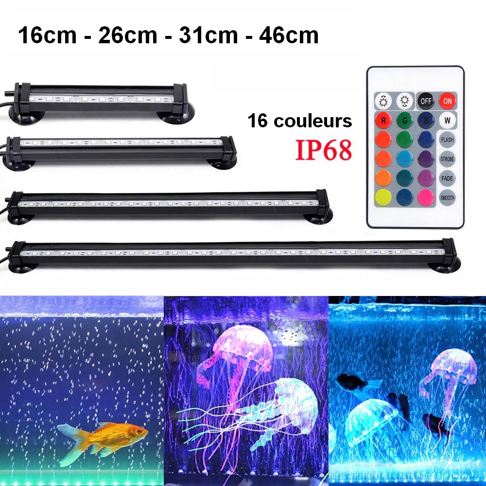 Rampe LED - Eclairage aquarium - Petits Compagnons