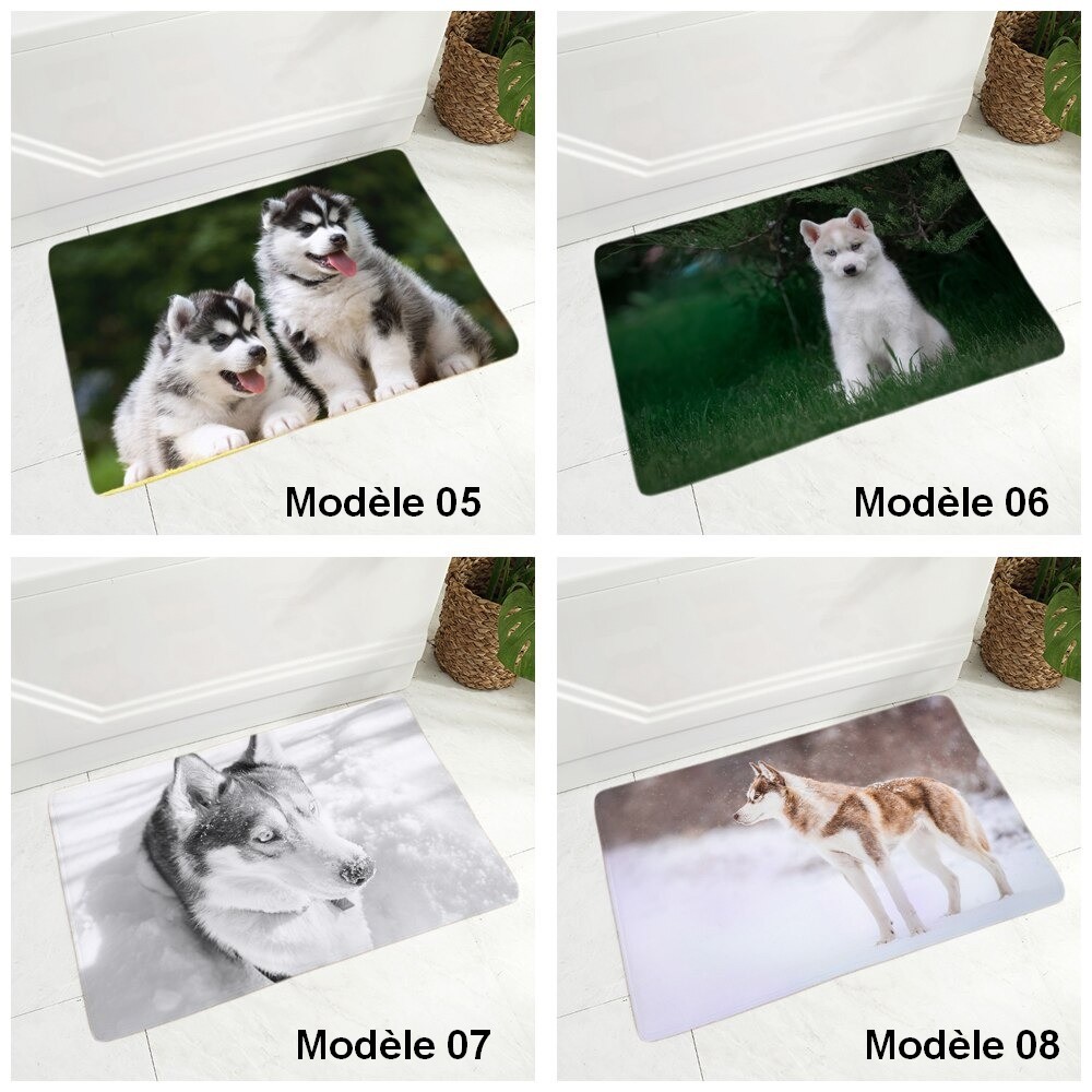 Tapis-de-sol-chien-Race-chien-paillasson-Tapis-d-interieur-chien-Tapis-imprime-chien-Tapis-husky