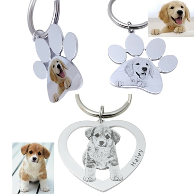 Porte-clé personnalisé animaux