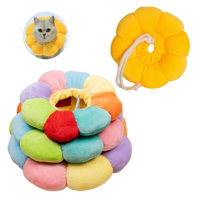 Collerette en tissu Fleur