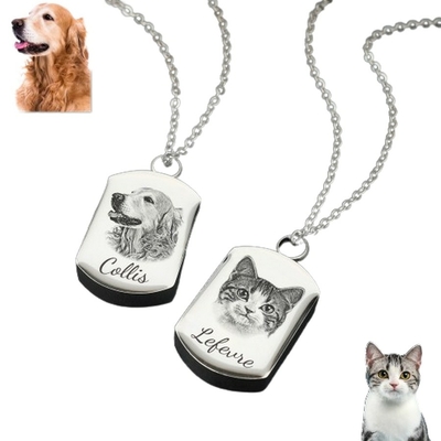 Pendentif urne personnalisé