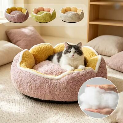 lit-rond-apaisant-chat-chien