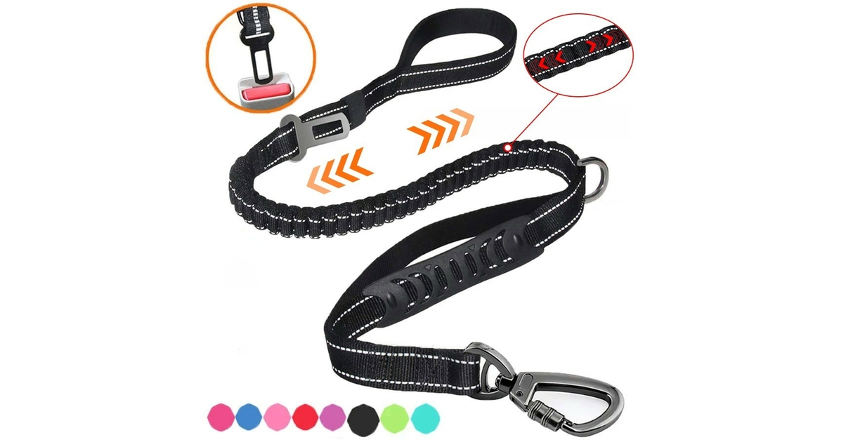 Laisse Double Pour Chien Rotative 360° - Longueur 150 Cm, Poignée Ergonomique, Pour 2 Chiens Ou Contrôle Renforcé