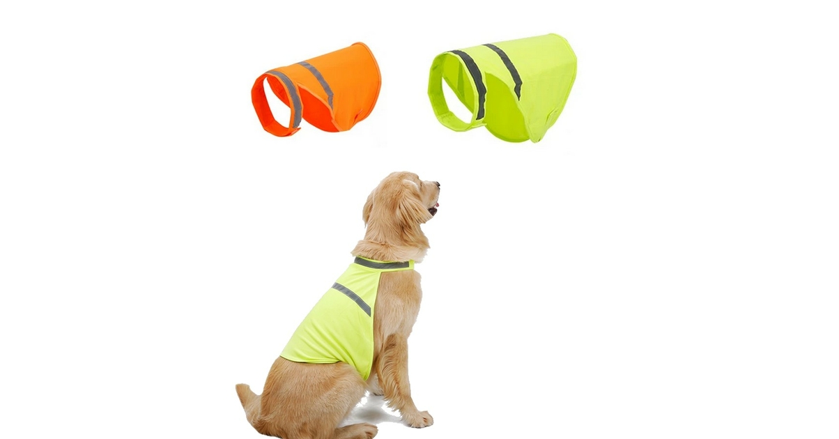 Chien Gilet Fluo Personnalisable Gilet De Securité Personnalisé Chien