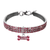 Collier-en-cristal-brillant-pour-chiens-Diamants-chiot-animal-de-compagnie-strass-Collier-strass-chien-Collier-bling-bling-Collier-glamour-pour-chien-Collier-stylé