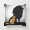 Housse-coussin-imprime-chats-Oreiller-motif-chat-mignon-Housse-personnalisee-chat