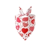 Bandana-coeurs-pour-animaux-compagnie-Tour-de-cou-avec-coeurs-pour-chien-Bandanas-amour-chien