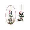 Decoration-originale-noel-motif-chiens-Suspension-sapin-noel-imprime-chien-Ornement-decoratif-noel-chien