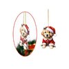 Decoration-originale-noel-motif-chiens-Suspension-sapin-noel-imprime-chien-Ornement-decoratif-noel-chien