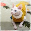 Pull-laine-chic-pour-chat-Pull-fausse-fourrure-pour-chat-Pull-tendance-hiver-chats