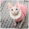 Pull-laine-chic-pour-chat-Pull-fausse-fourrure-pour-chat-Pull-tendance-hiver-chats