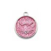 Medaille-pailletee-pour-chat-gravee-Porte-cles-chat-chic-personnalisable-Medaille-identification-chat-personnalisee